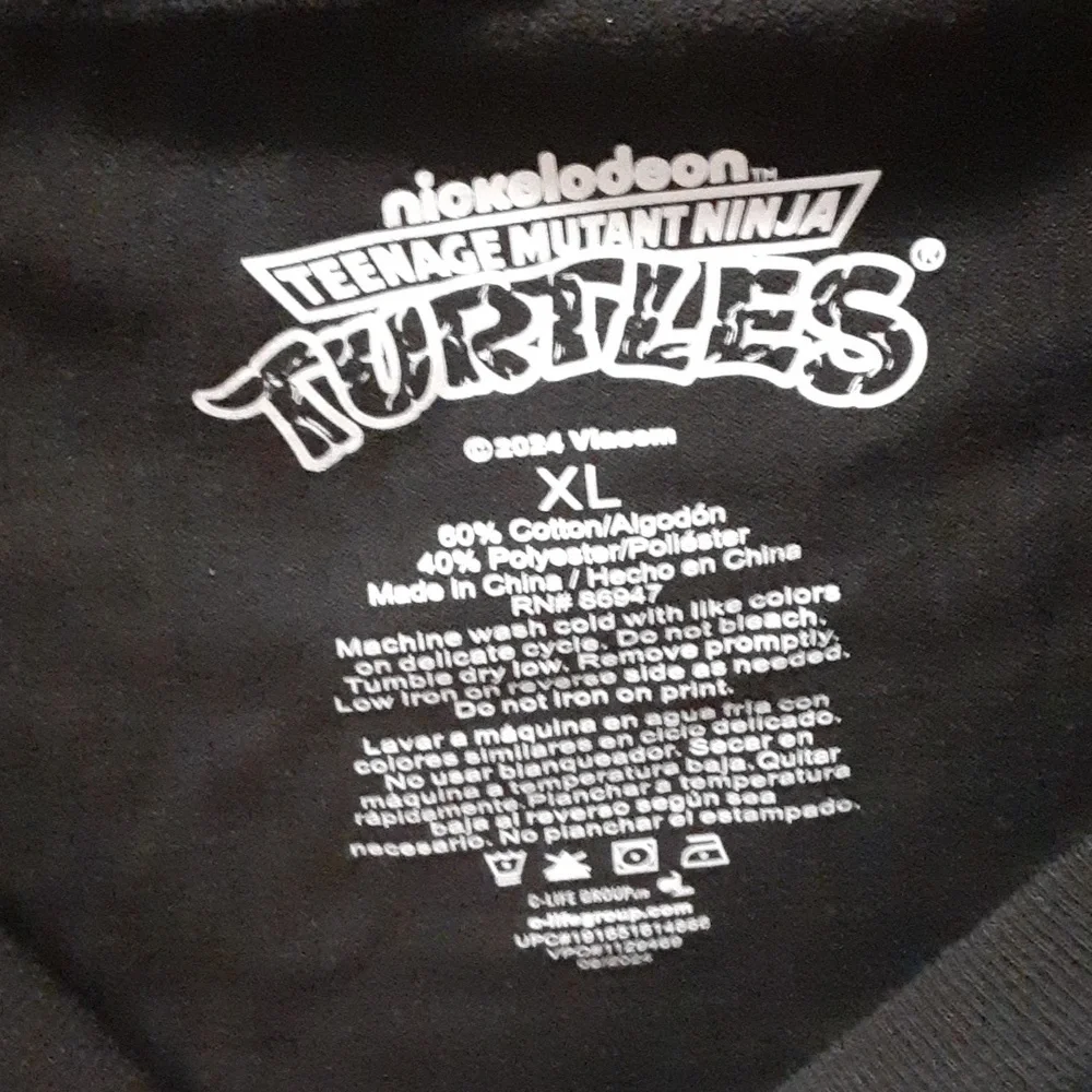 Nickelodeon Teenage mutant ninja turtles Graphic T shirt. XL. NWT. - Picture 4 of 4